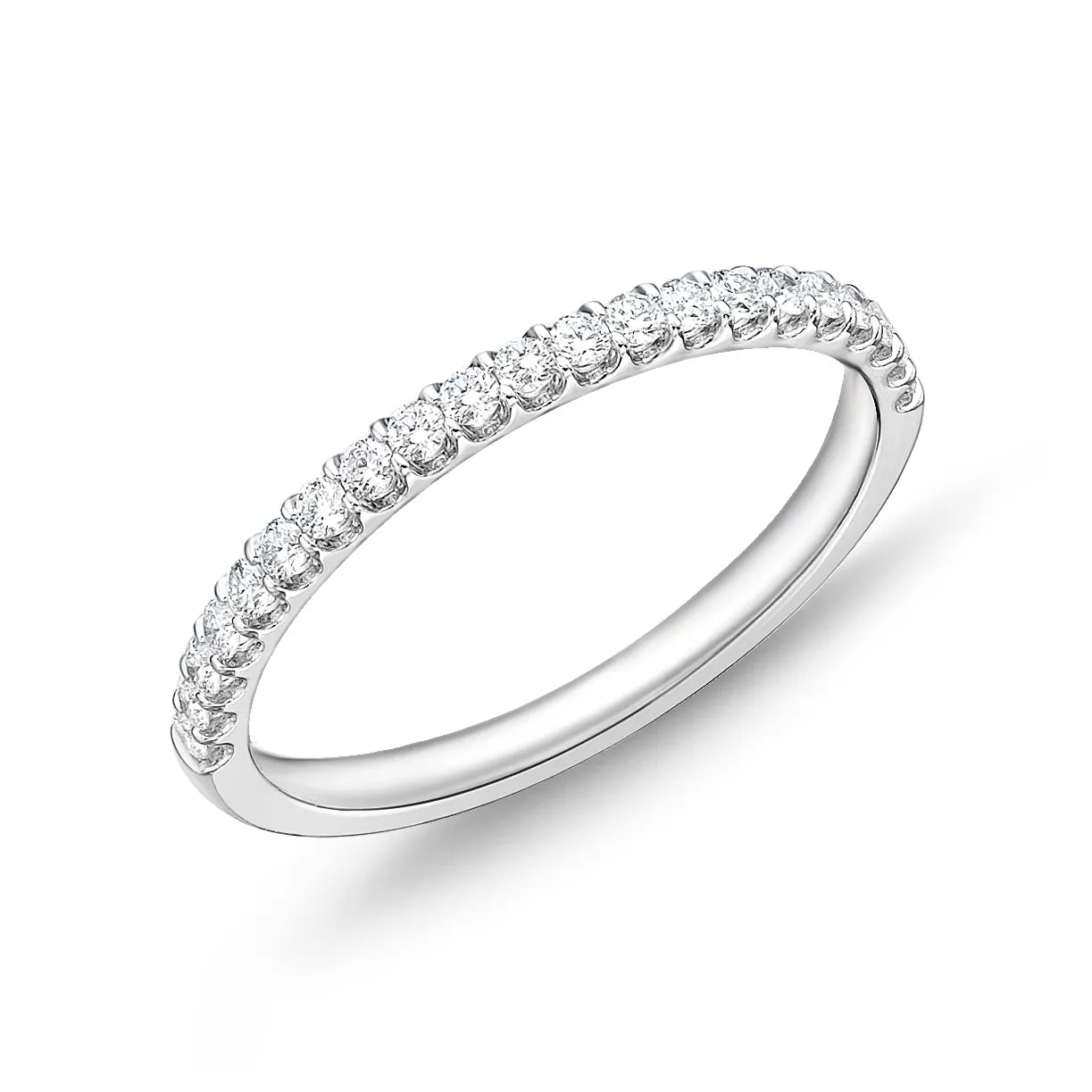 18K WHITE GOLD ODESSA DIAMOND BAND .25CT