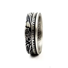 90% Silver Ozark Riverways National Park Quarter Ring