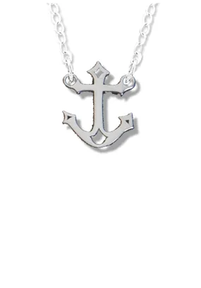 Anchor Choker Necklace