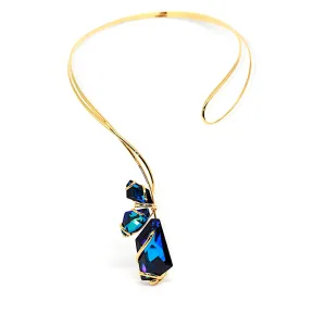 BLUE-ART NECKLACE