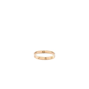 Cartier size 16 love bracelet rose gold