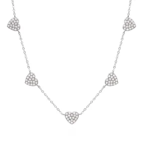 Cerys Heart Necklace | 925 Sterling Silver