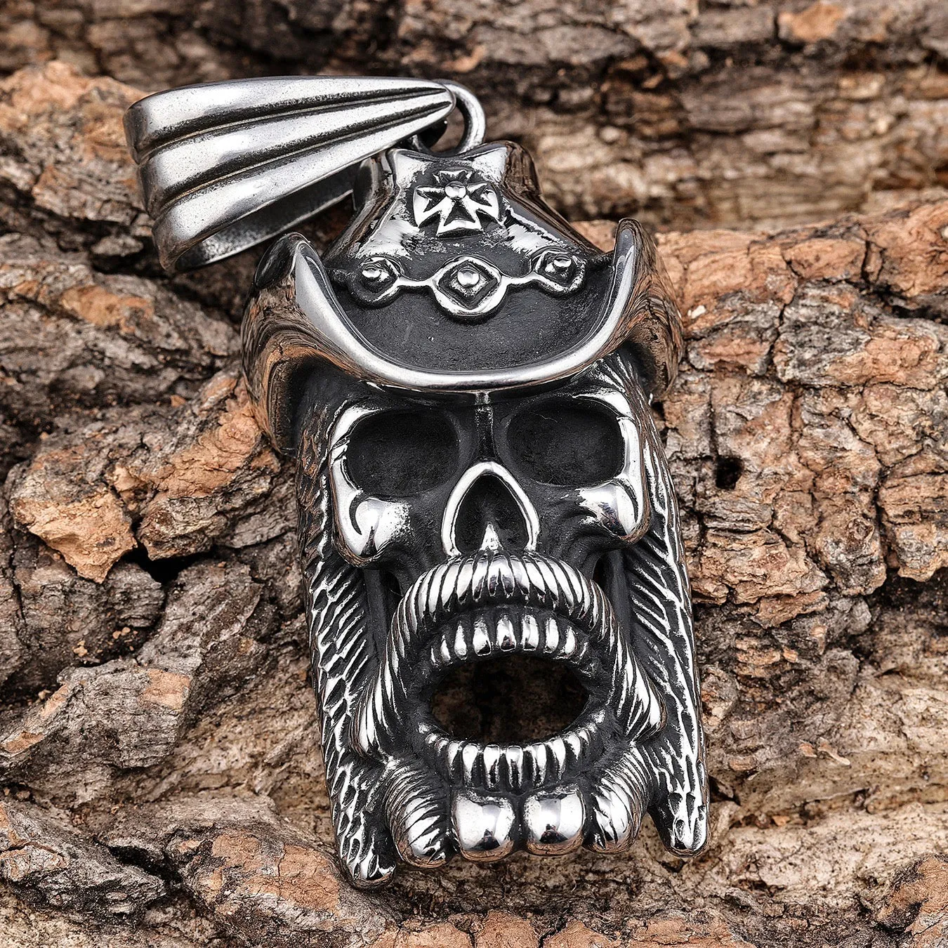 Cowboy "Lemmy" Pendant - Necklace (482)