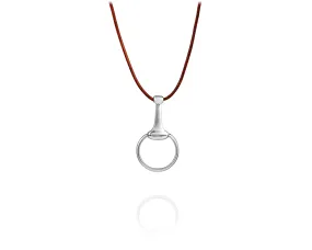 Dressage Bit Necklace | Sterling Silver