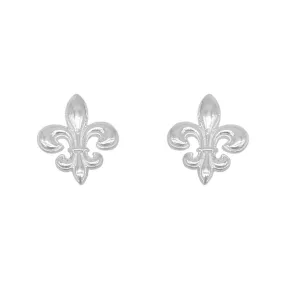 Fleur de Lis Stud Earrings