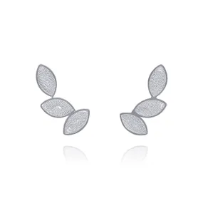 FLORENCE SILVER STUD EARRINGS FILIGREE