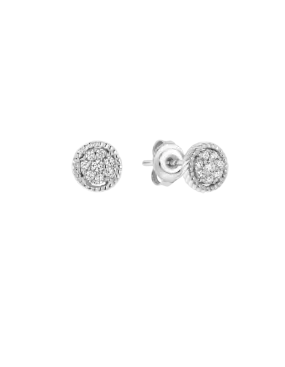 Georgini Mica Stud Earrings - Silver