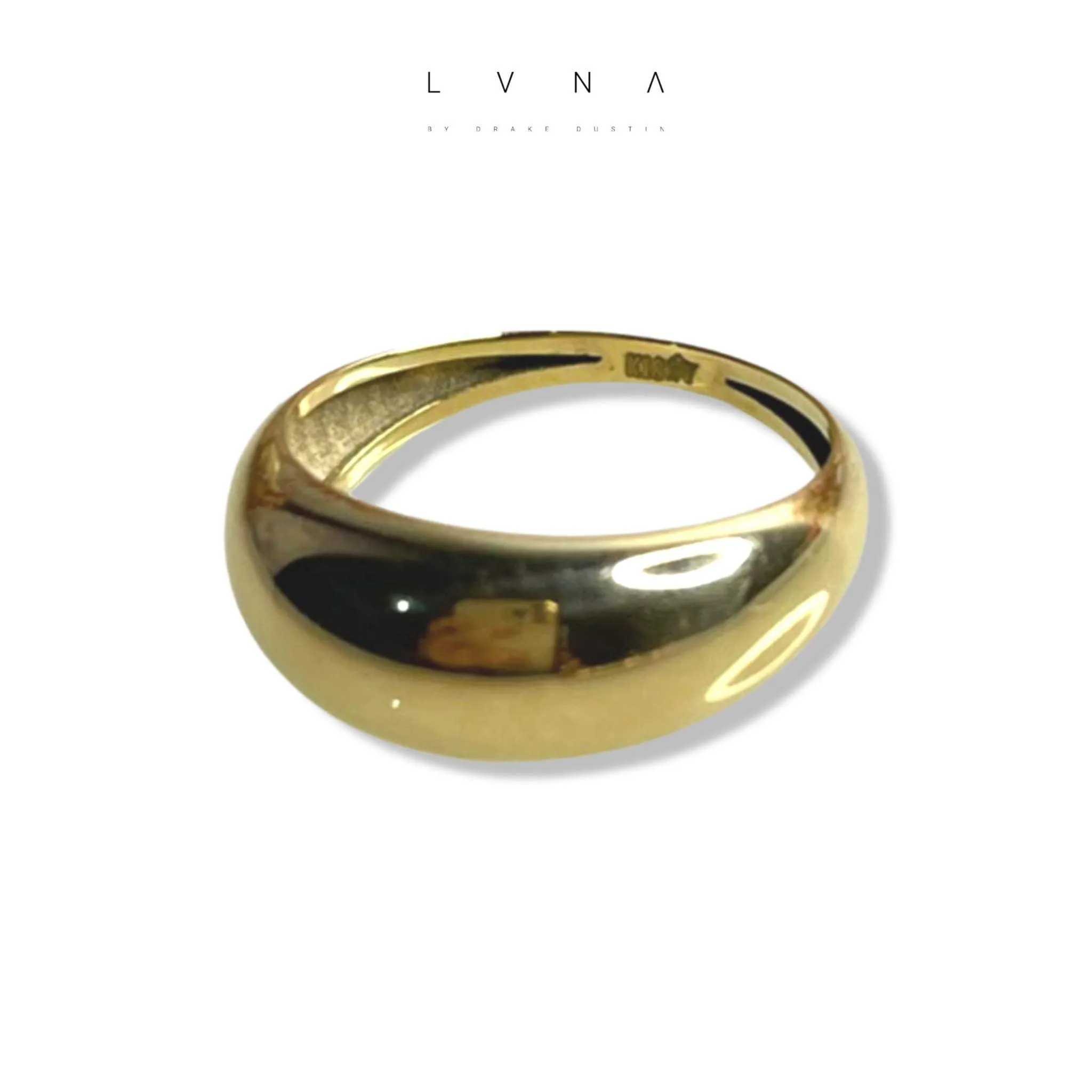 #GOLD2024 | 18K Golden Dome Ring