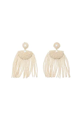 Kifungo Short Tassel Earrings - PINK