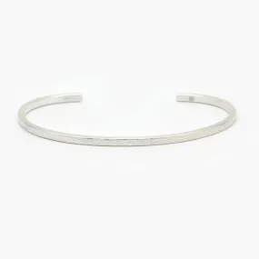 Mini Polished Silver Bangle