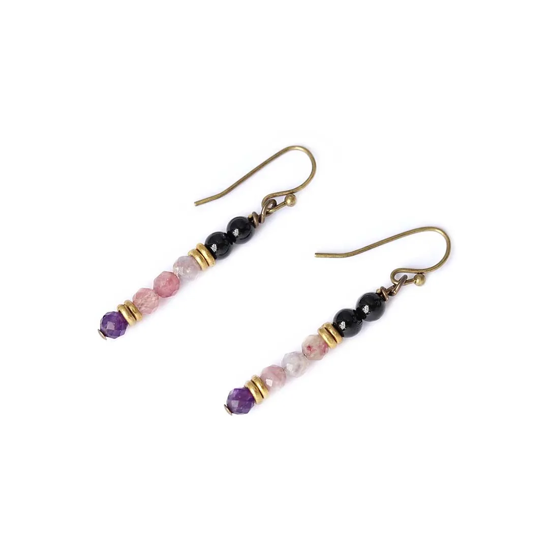 Protection and Good Energy Tourmaline Earrings