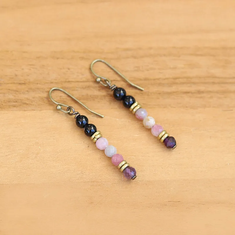 Protection and Good Energy Tourmaline Earrings