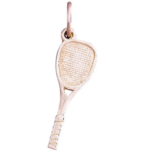 Tennis Racquet Mini Charm