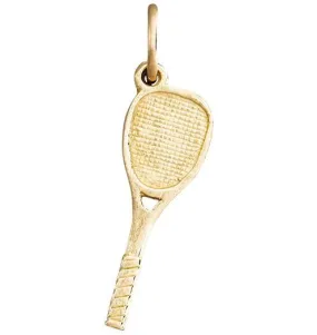 Tennis Racquet Mini Charm