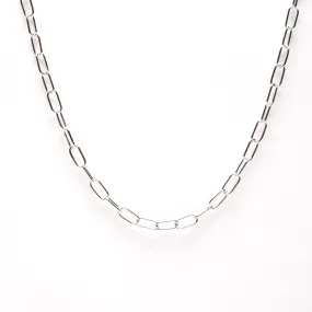 The Flat Head Silver Chain