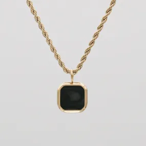 Zola Onyx Pendant Necklace